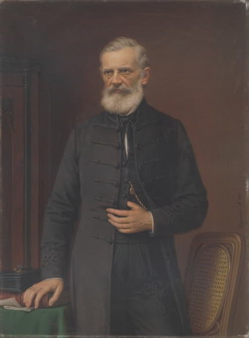 Miklós Barabás - Portrait of a Man