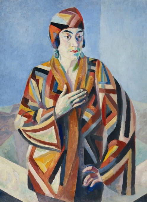 Robert Delaunay - Portrait De Madame Mandel