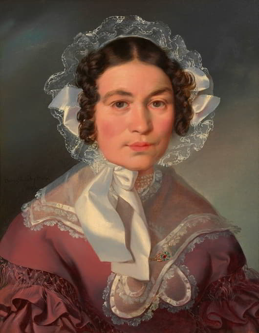 玛丽亚·安娜·伯格哈特。斯特朗（1777-1857）