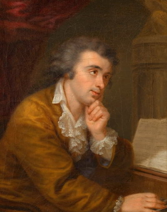 Johann Baptist Lampi the Elder - Josef Wölfl (Komponist und Pianist)