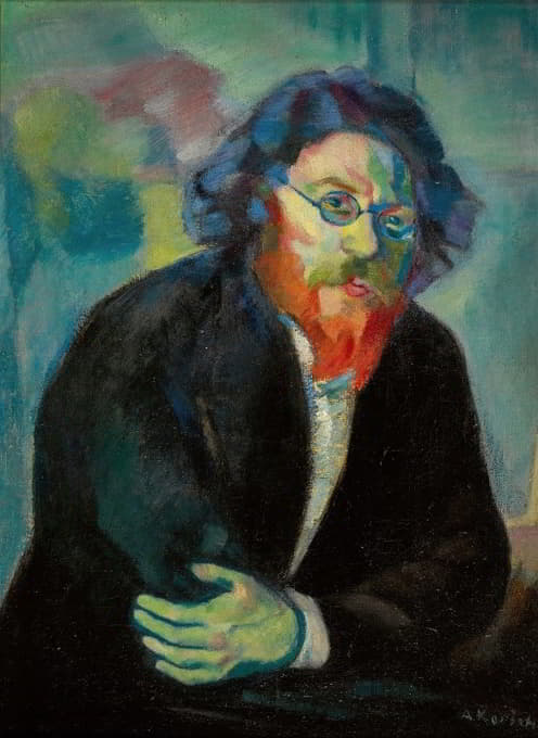 Abram Borisovich Kozlov - Portrait of the Composer Bichter