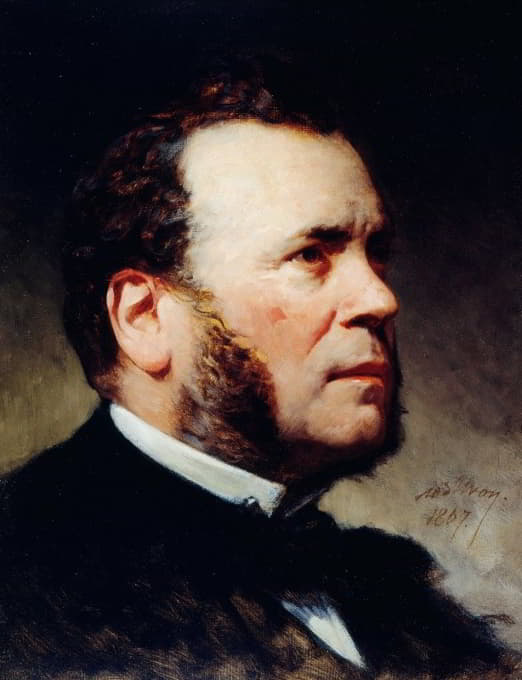 费迪南德·巴罗肖像（1806-1883），政治家。