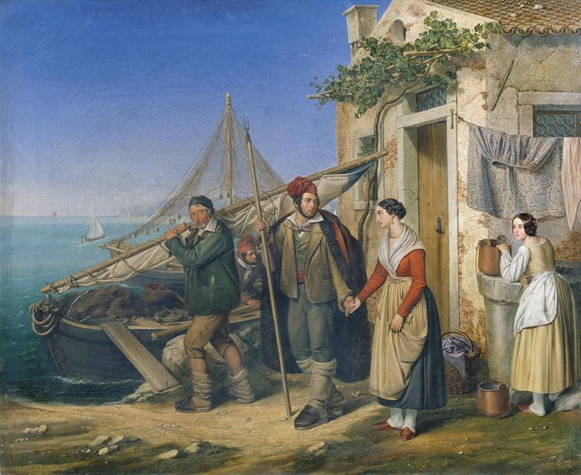 Ludwig von Beniczky - Eine venezianische Fischerfamilie