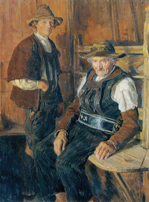 Ferdinand Kruis - Sarntheiner Bauern
