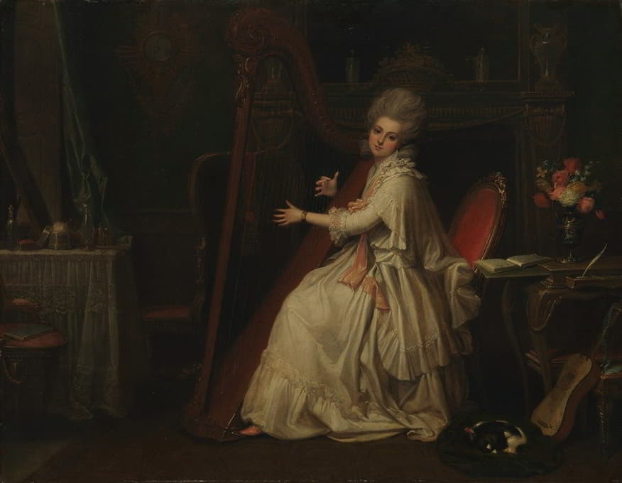 玛丽安·多萝西·哈兰（1759-1785），后来成为威廉·达尔林普夫人