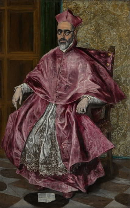 El Greco (Domenikos Theotokopoulos) - Cardinal Fernando Niño de Guevara (1541–1609)