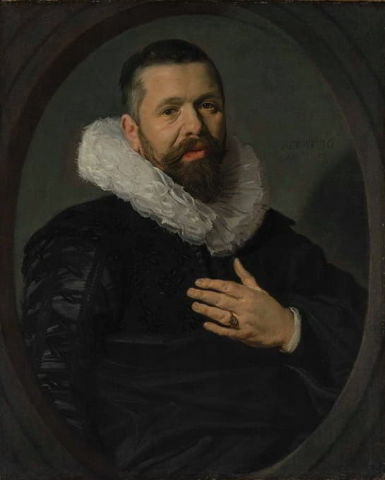 Frans Hals - Portrait of a Bearded Man with a Ruff