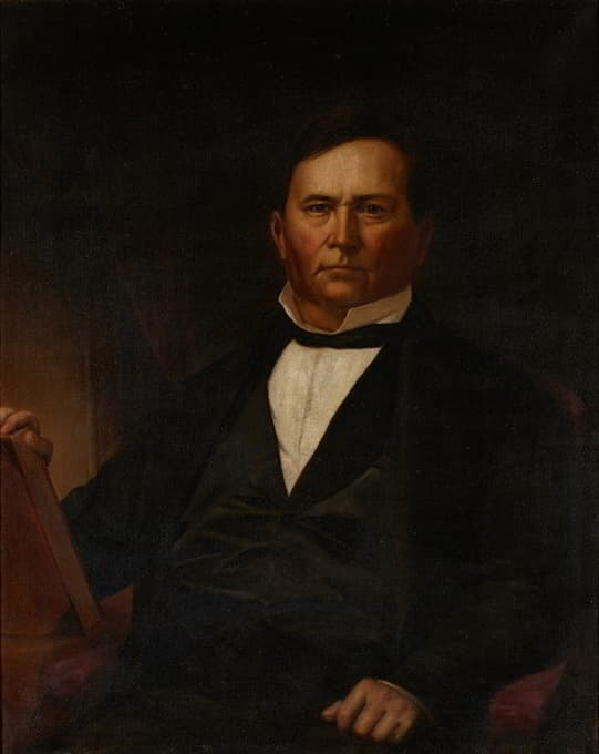 Jacob Cox - Portrait of Governor David Wallace