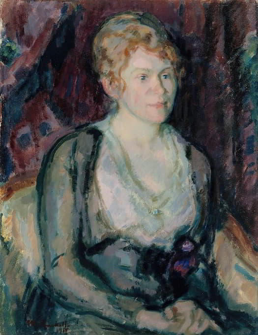 Agda Vilén夫人的肖像
