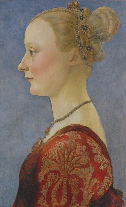 Piero del Pollaiuolo - Portrait of a Woman