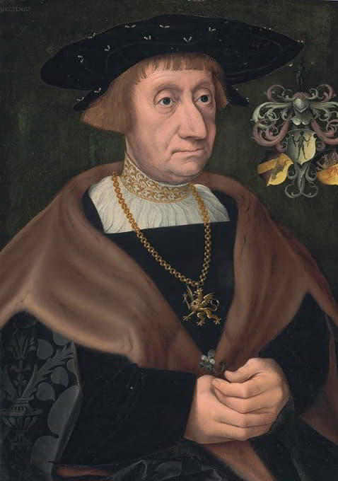 Jacob Claesz. van Utrecht - Portrait Of Mathias Mulich (1470-1528), Burgomaster Of Lübeck