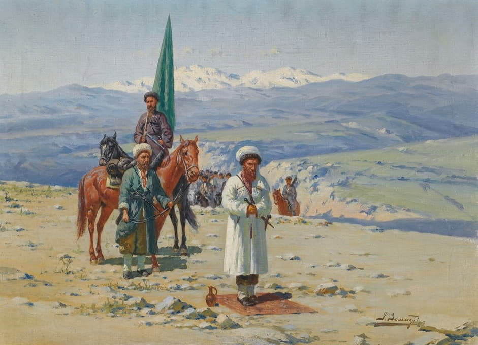 Richard Karlovich Zommer - Imam Shamil In The Caucasus