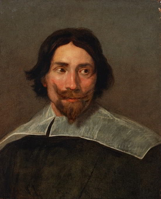 Flemish School - Portrait of a man