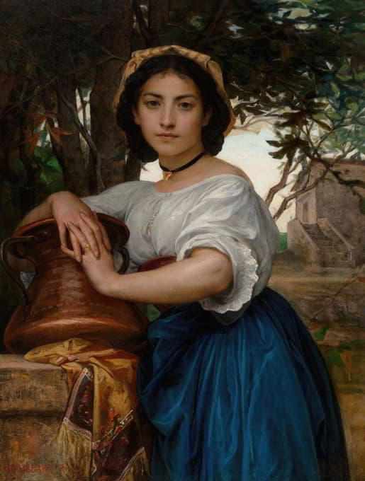 Diogène Maillart - Young Romani water carrier