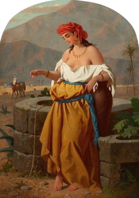 Enrico Fanfani - Woman by the Well