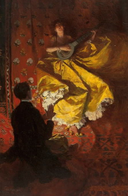 Howard Pyle - A Puppet of Fate