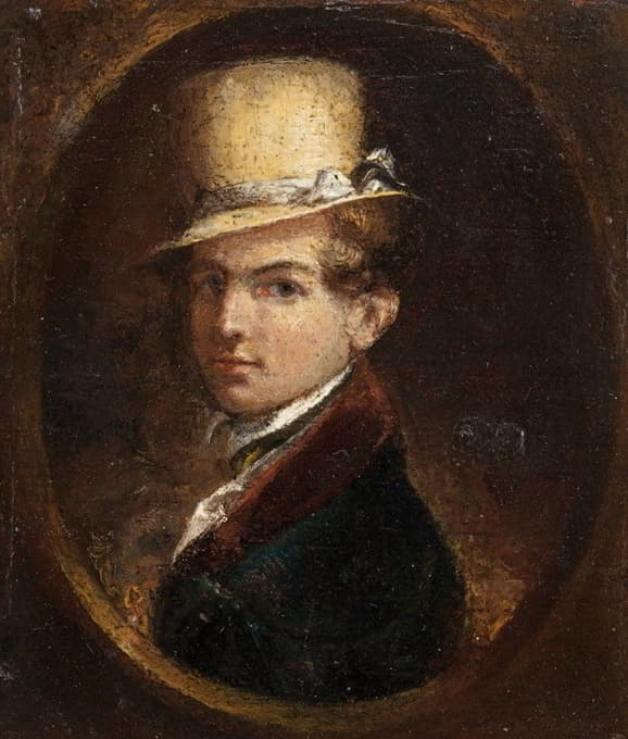 Samuel Finley Breese Morse - Portrait of a Man in a Top Hat