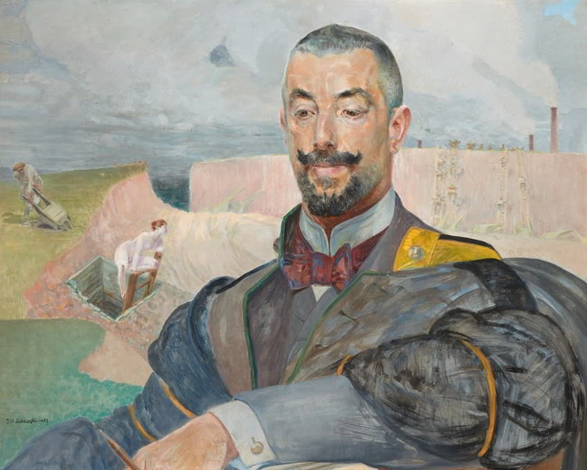 Jacek Malczewski - Portrait of Erazm Barącz