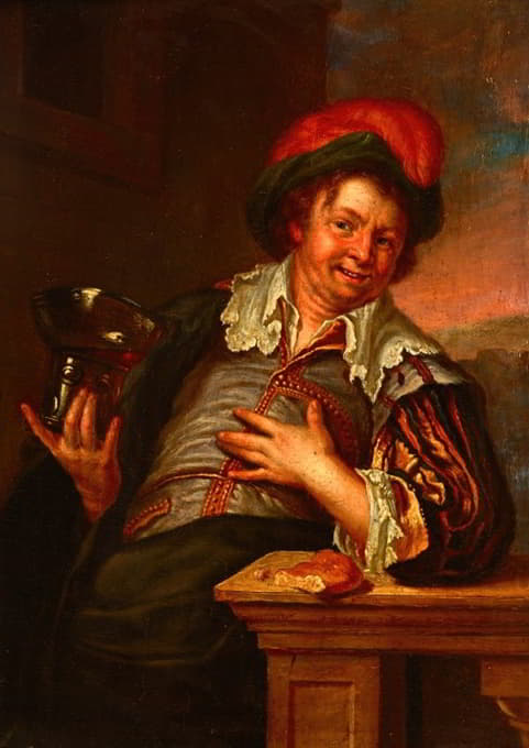 Jacob Toorenvliet - Man with a Cup