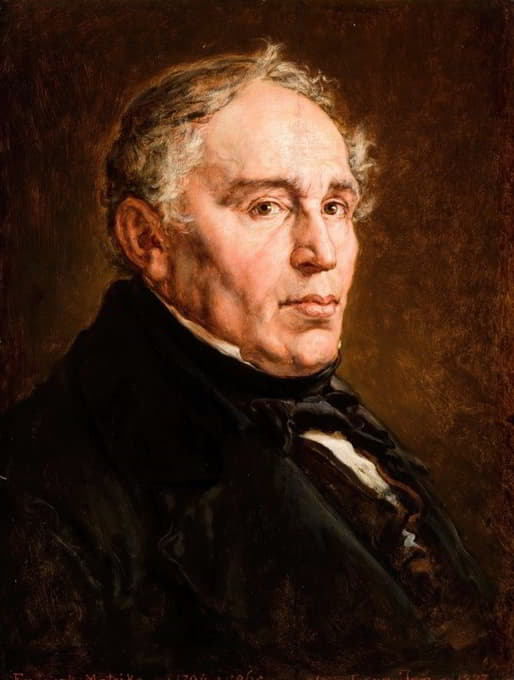 艺术家的父亲弗朗西斯·泽克·马特伊科的肖像。