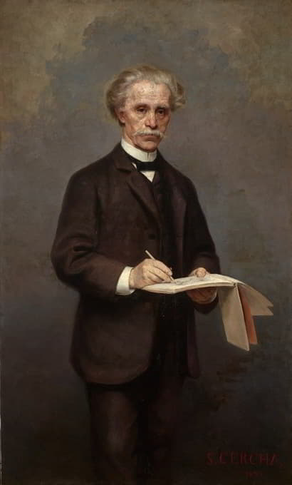 Stanisław Cercha - Portrait of Maksymilian Cercha