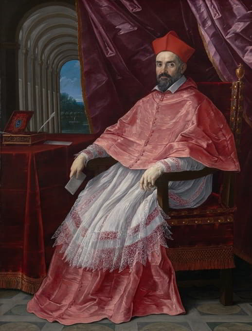 Guido Reni - Cardinal Roberto Ubaldini, (1581-1635), Papal Legate to Bologna