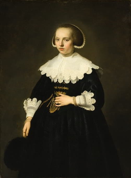 Jacob Adriaensz Backer - Portrait of a Young Woman