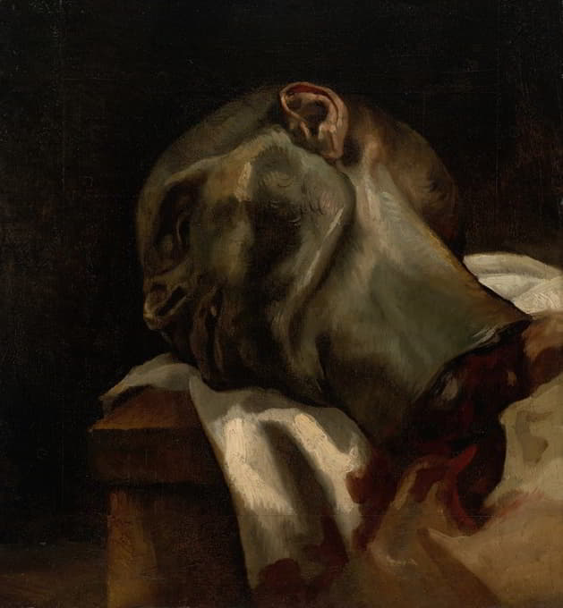 Théodore Géricault - Head of a Guillotined Man