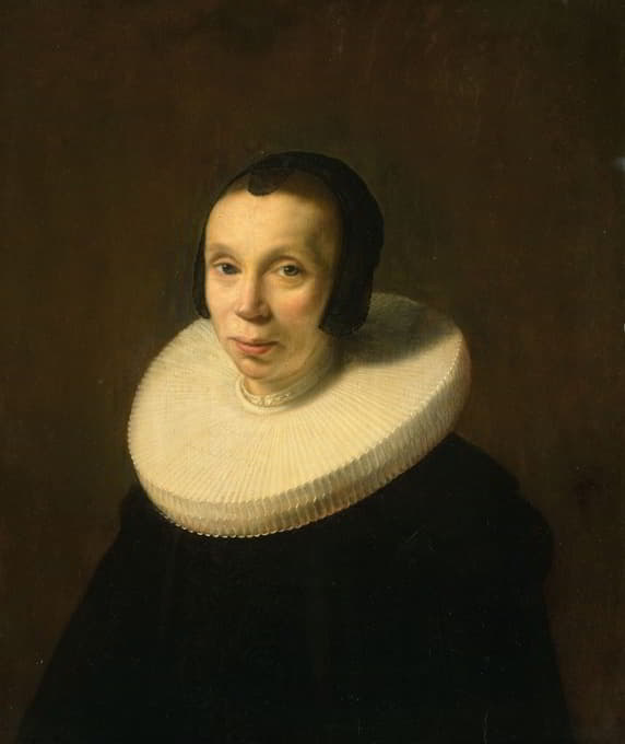 Abraham de Vries - Portrait of a Woman
