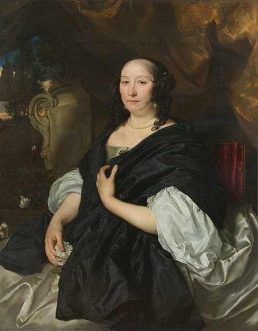 Abraham Lambertsz. van den Tempel - Portrait of Catharina van der Voort