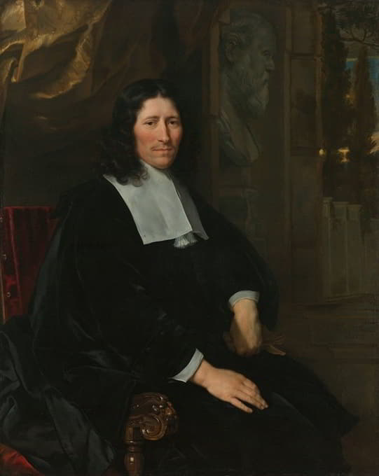 Abraham Lambertsz. van den Tempel - Portrait of Pieter de la Court