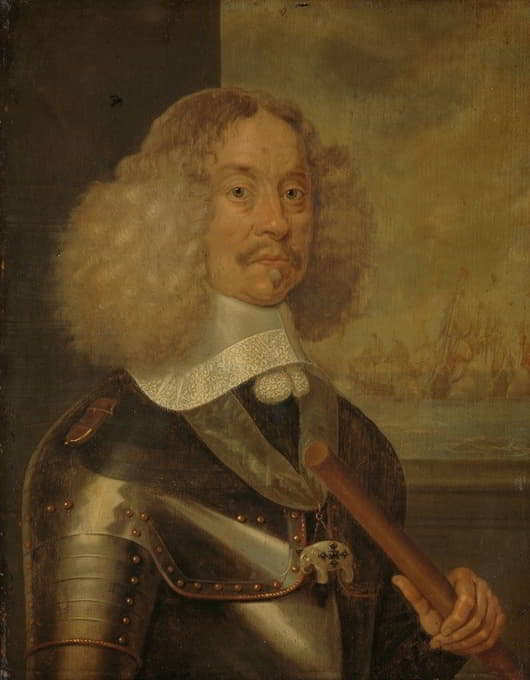 雅各布·范·瓦塞纳尔男爵、奥巴丹勋爵、荷兰和西弗里斯兰海军中将的肖像