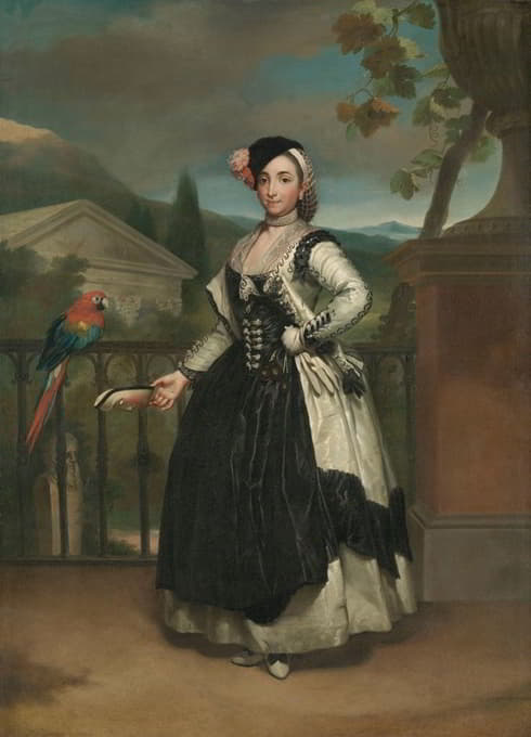 伊莎贝尔·帕雷尼奥·阿尔塞肖像，马奎萨·德利亚诺