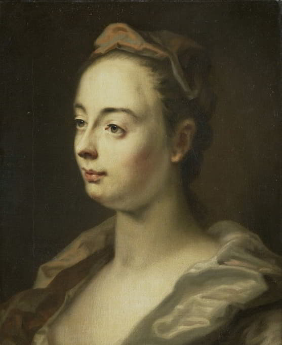 Balthasar Denner - Portrait of a Woman