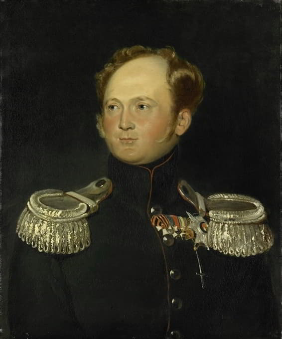 Hjalmar Mörner - Portrait of Alexander I, Emperor of Russia
