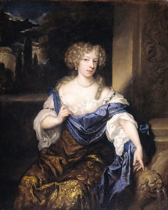海伦娜·克塔丽娜·德维特的肖像（91661-95），哈姆斯特德勋爵伊曼·莫格的妻子