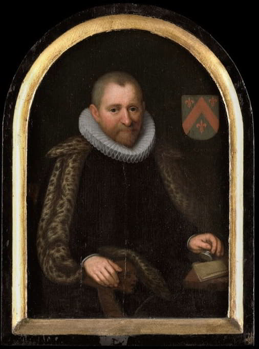 Cornelis Engelsz. - Portrait of Gerrit Willemsz van Schoterbosch (c. 1538-1611)
