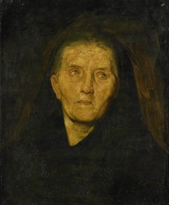 Diederik Franciscus Jamin - The Mourning Widow