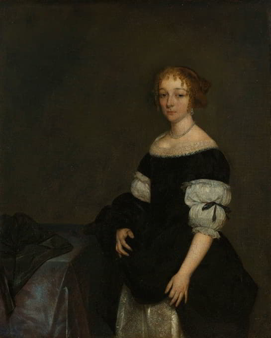 Gerard ter Borch - Aletta Pancras (1649-1707) Wife of François de Vicq