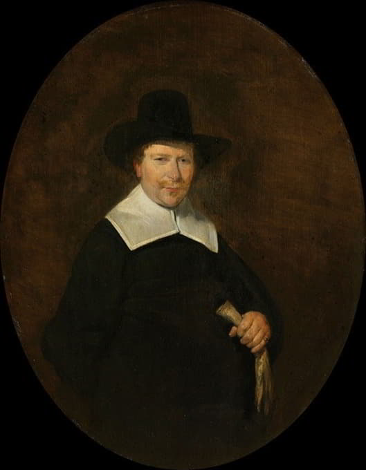 Gerard ter Borch - Gerard Abrahamsz van der Schalcke (1609-67). Haarlem Cloth Merchant