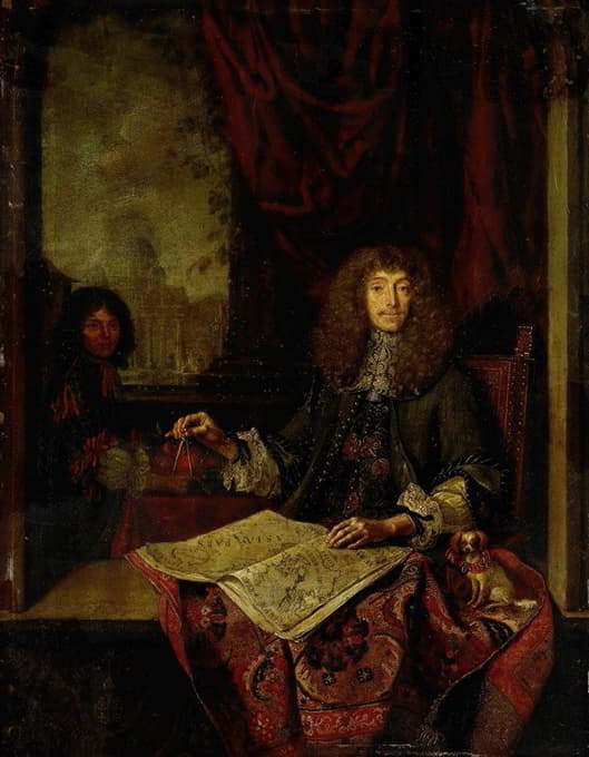 卡雷尔·奎纳（Carel Quina，1622-1629），圣墓骑士和阿姆斯特丹出生的亚洲探险家的肖像