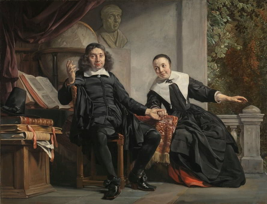 亚伯拉罕·卡斯特林和他的妻子玛格丽塔·范班肯