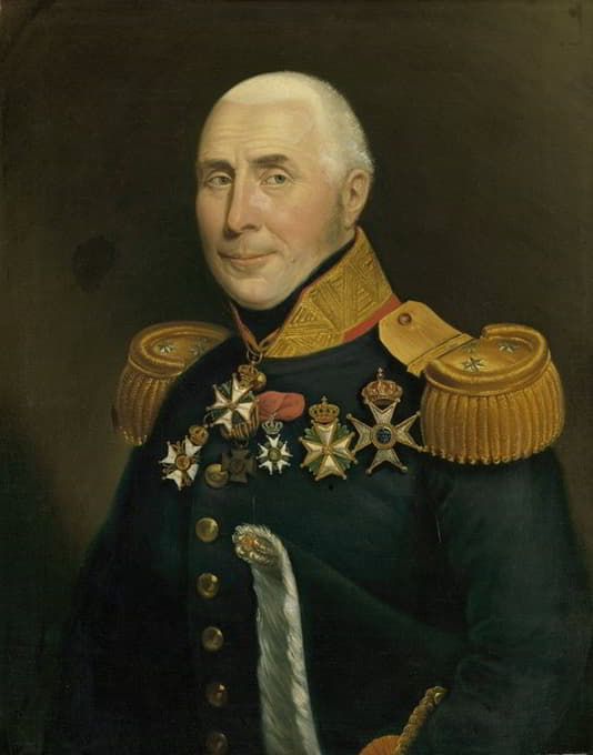 吉斯伯特斯·马丁努斯·科尔特·海利格斯（1770-1849）。婴儿院中将