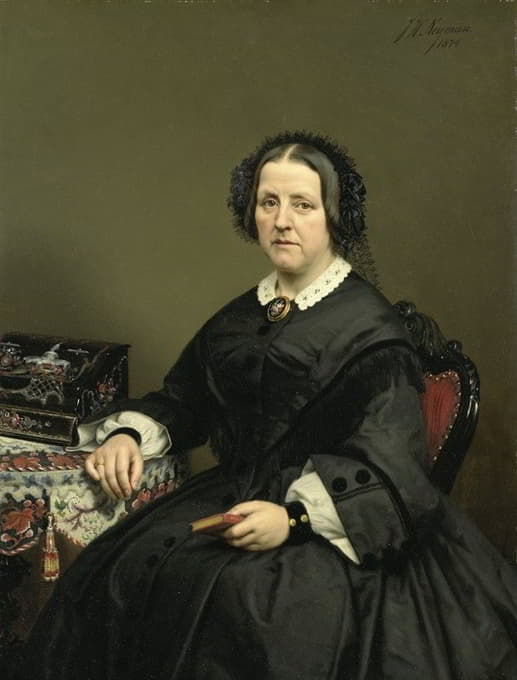 威廉敏娜·玛格丽塔·范登博什（1807-174）。Gerard Johan的妻子失去了Themate