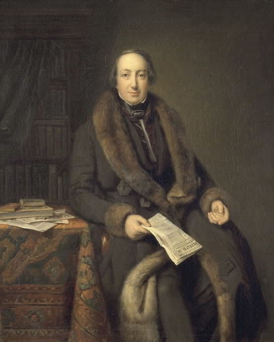 彼得·阿诺德·迪德里奇（1804-174）。阿姆斯特丹的书商，1828年《普通杂志》的创办人