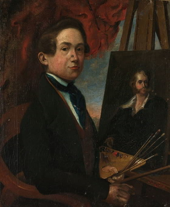 Johannes Daniël Susan - Self Portrait