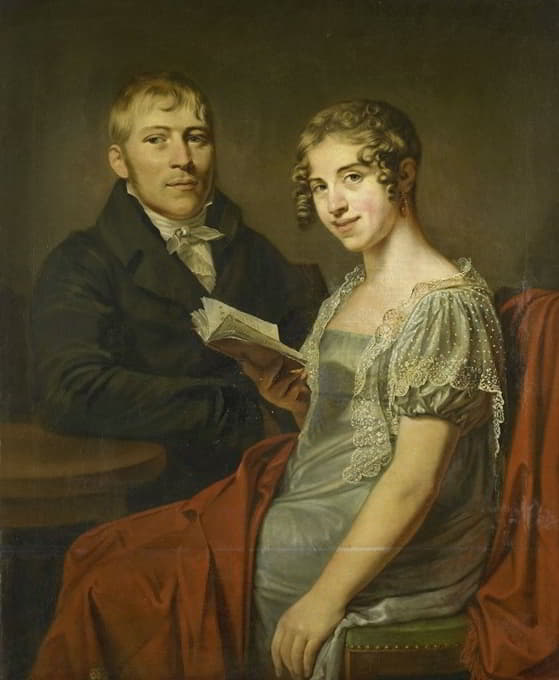 亨德里克·阿伦德·范登·布林克（1783-1852）和他的妻子卢克雷蒂亚·约翰娜·范德·波尔（1790-1850）