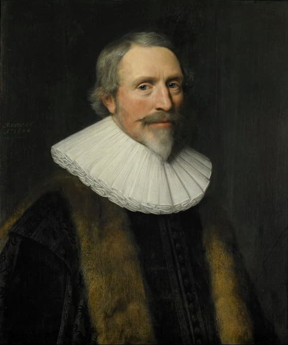 Michiel Jansz. Van Mierevelt - Portrait of Jacob Cats (1577-1660)