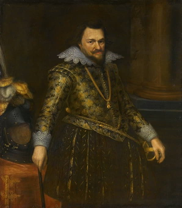 Michiel Jansz. Van Mierevelt - Portrait of Philips Willem (1554-1618), Prince of Orange