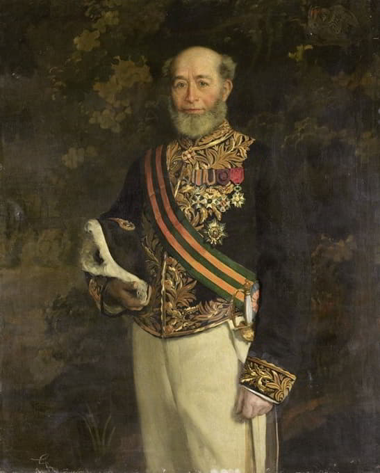 弗雷德里克·s·雅各布（1822-1901）。总督（1880-184年）